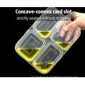 Einweg -Plastik -Lunchbox/Lebensmittelbehälter wegnehmen